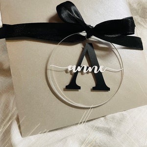Gift tag DESIRED NAME | Acrylic pendant | Ornament | Acrylic glass | your name | personalized | various colors
