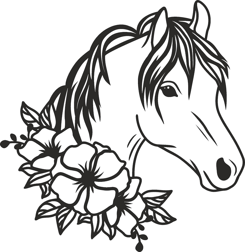 Horse Vinyl Decals Customizable Permanent Etsy
