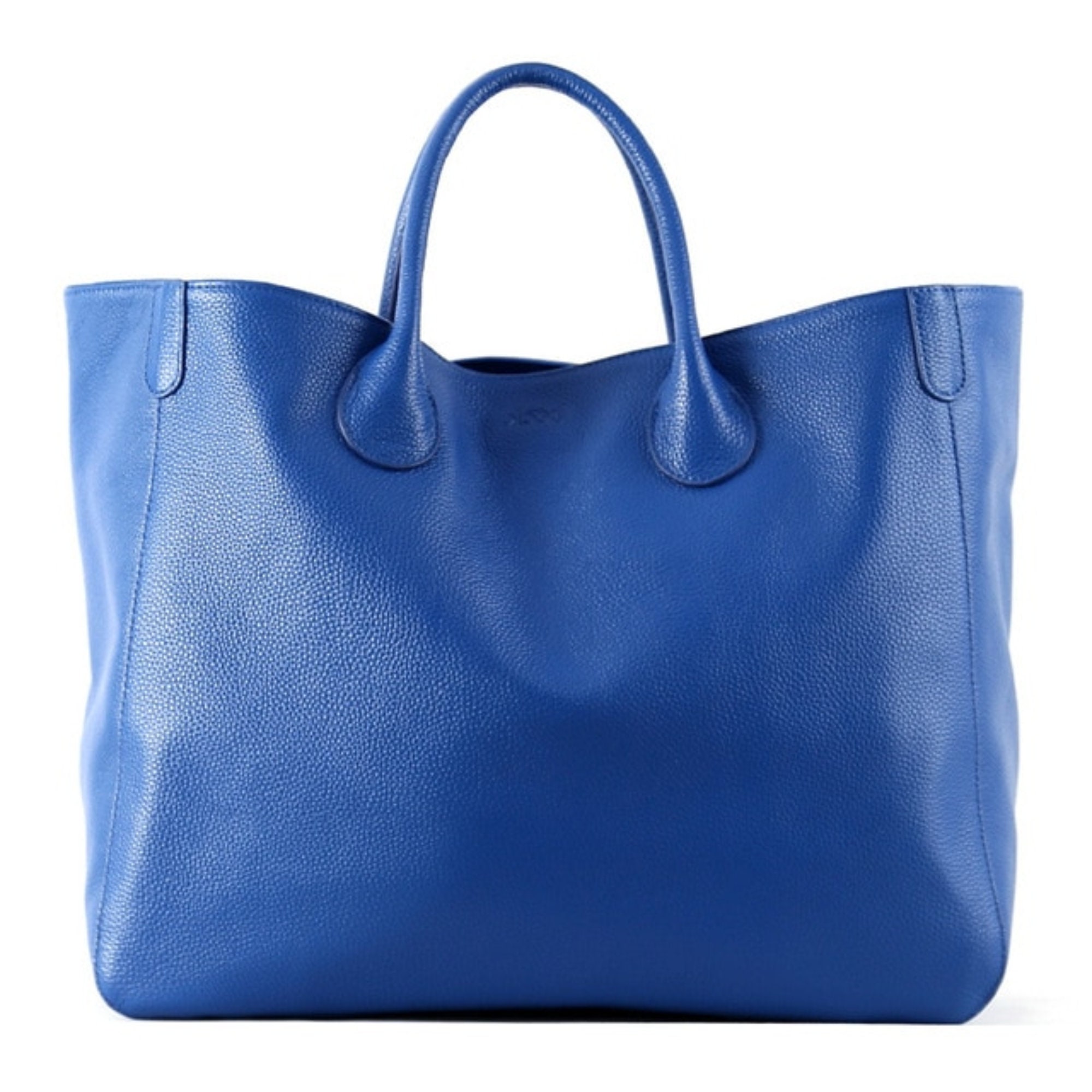 Cowhide Leather Bag Oversize Leather Bag Women Handbag Etsy