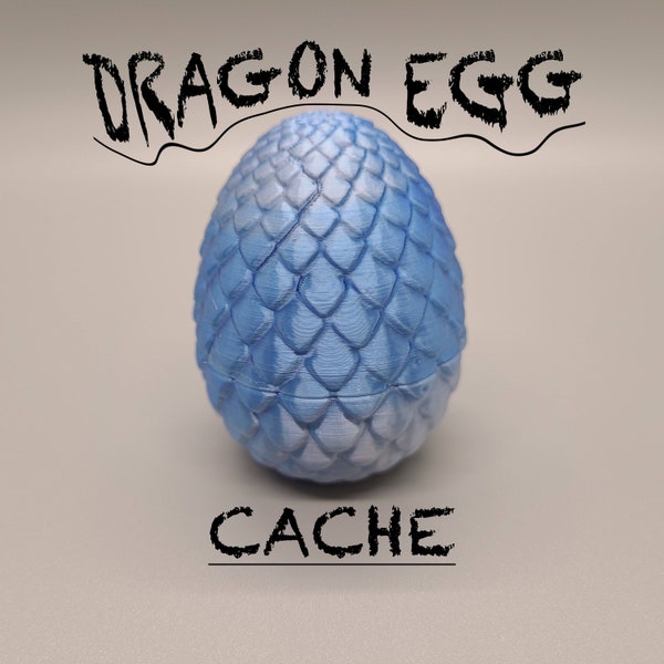 Dragon Egg Container | Threaded Dragon Egg | Dragon Egg