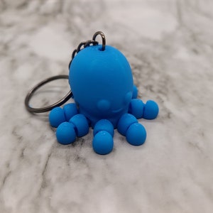 Baby Octopus Keychain