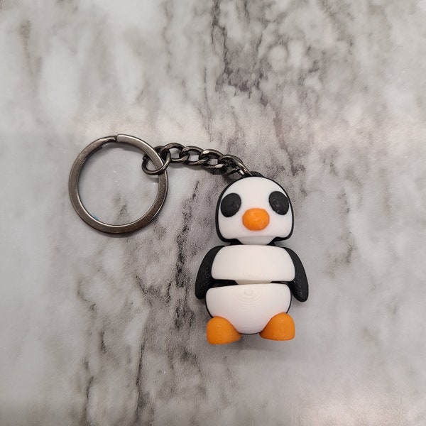 Baby Penguin Keychain