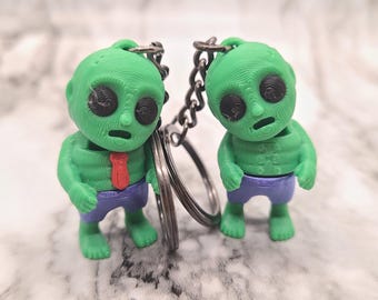 Llavero de bebé zombi