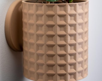 Jardinera Echo / Jardinera impresa en 3D para plantas de interior / Decoración minimalista para el hogar / Lofted Goods