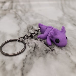 Baby Axolotl Keychain