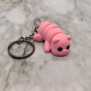 Baby Pig Keychain
