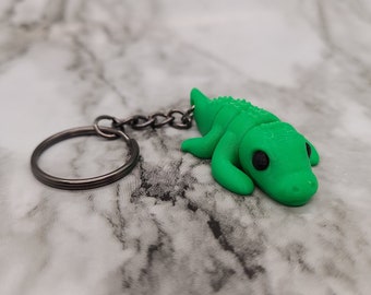 Baby Crocodile Keychain