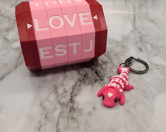 LOVE EDITION Cryptex Combo | Puzzle Box | Lock Box