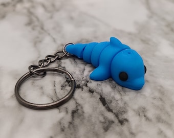 Baby Dolphin Keychain