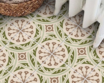Italian Seamless Peel and Stick Tile Stickers | Kitchen Bathroom Wall Tile Vinyl Decals | Removable | Antiskid Floor Tile Stickers