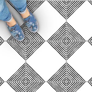 Nola Peel and Stick Floor Tile Stickers | Antiskid for Floors | Backsplash Vinyl Decals for Kitchen, Bathroom & Wall | Easy to Apply