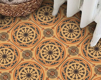 Stickers muraux italiens traditionnels pour carrelage | Stickers muraux et carrelage cuisine salle de bain | Stickers artisanaux | Amovible