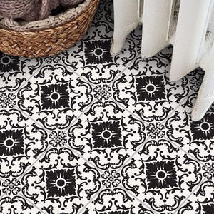 Azulejo Blue Tile Stickers: Traditional Peel and Stick, Removable