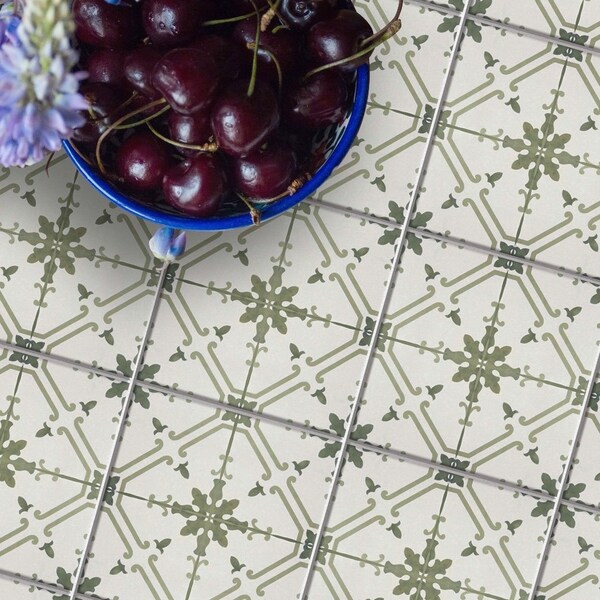 Snazzy Decal Tile Stickers Etsy