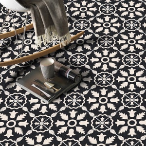 Peel and Stick Floor Tile Stickers: Kitchen & Bathroom Backsplash Decals