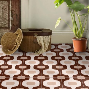 Peel and Stick Tile Decals: Kitchen, Bathroom, Staircase Floor Stickers