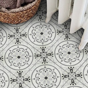 Greystone Tile Stickers: Peel & Stick Decals for Kitchen, Bath, Fireplace