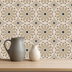Celestial Wheel Tile Stickers: Peel & Stick Backsplash Decals