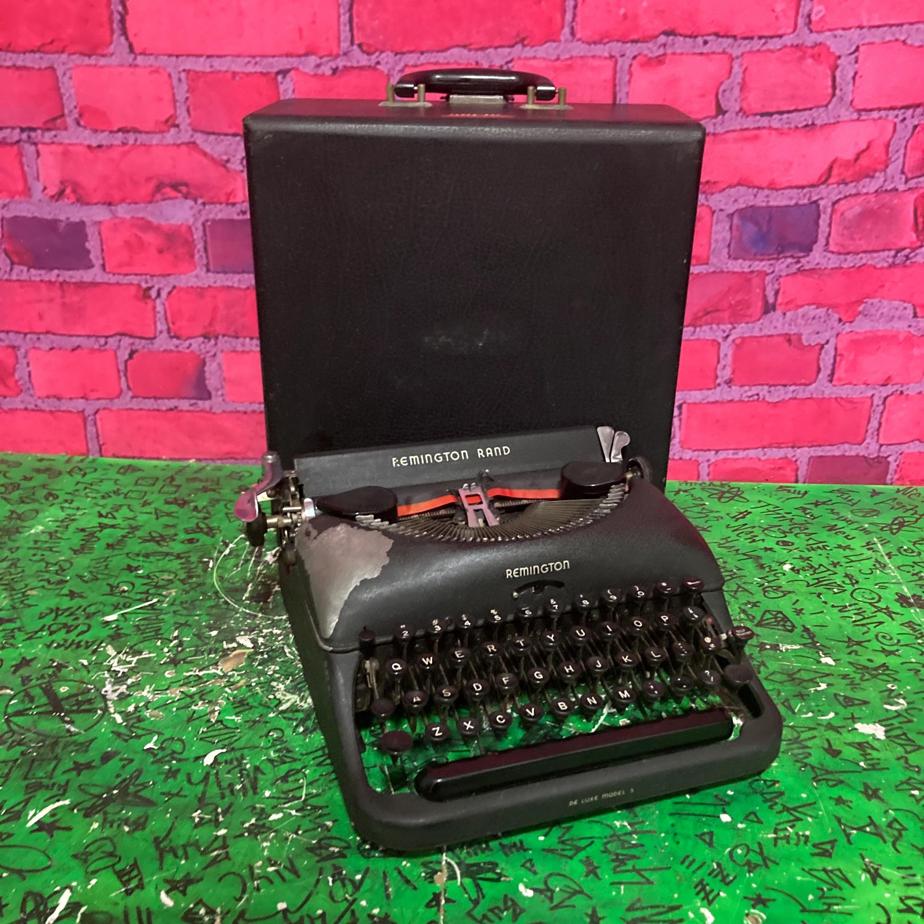 Remington RR D タイプライター ケース付き Remington Typewriter Case - Etsy