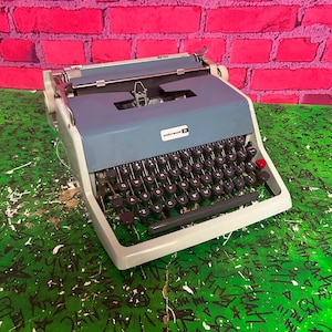 Antique Underwood Typewriter With Case - Etsy