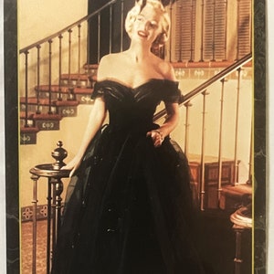 Vintage 1990s Marilyn Monroe Collectible Card Number 126 by Sports Time Inc.