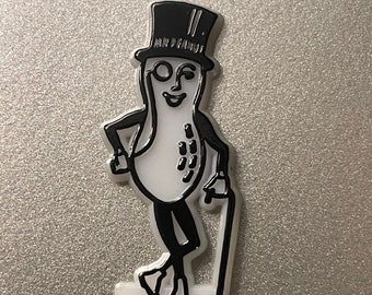 Vintage Mr. Peanut Swizzle Stick “Everybody Loves a Nut” 1950s Barware AC Boardwalk