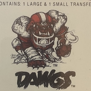 ¡Tatuajes temporales vintage de la NFL Cleveland Browns Dawg Pound de 1994, recuerdos de fanáticos!