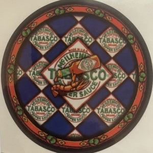 Vintage Tabasco McIlhenny Pepper Sauce Sticker, Avery Island. LA Over 150 Years!
