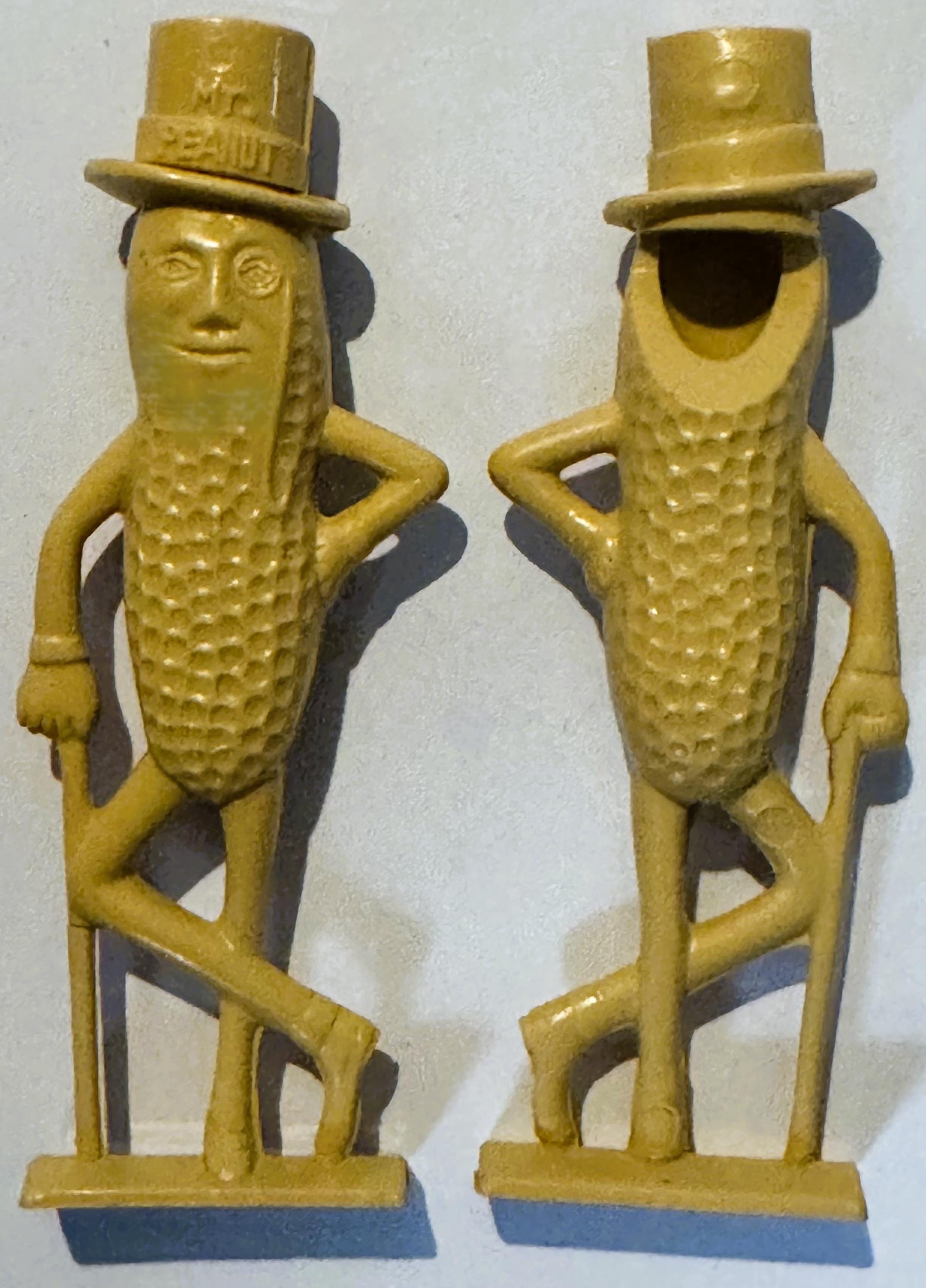 Vintage Planters Mr. Peanut Figural Whistle NOS Advertising