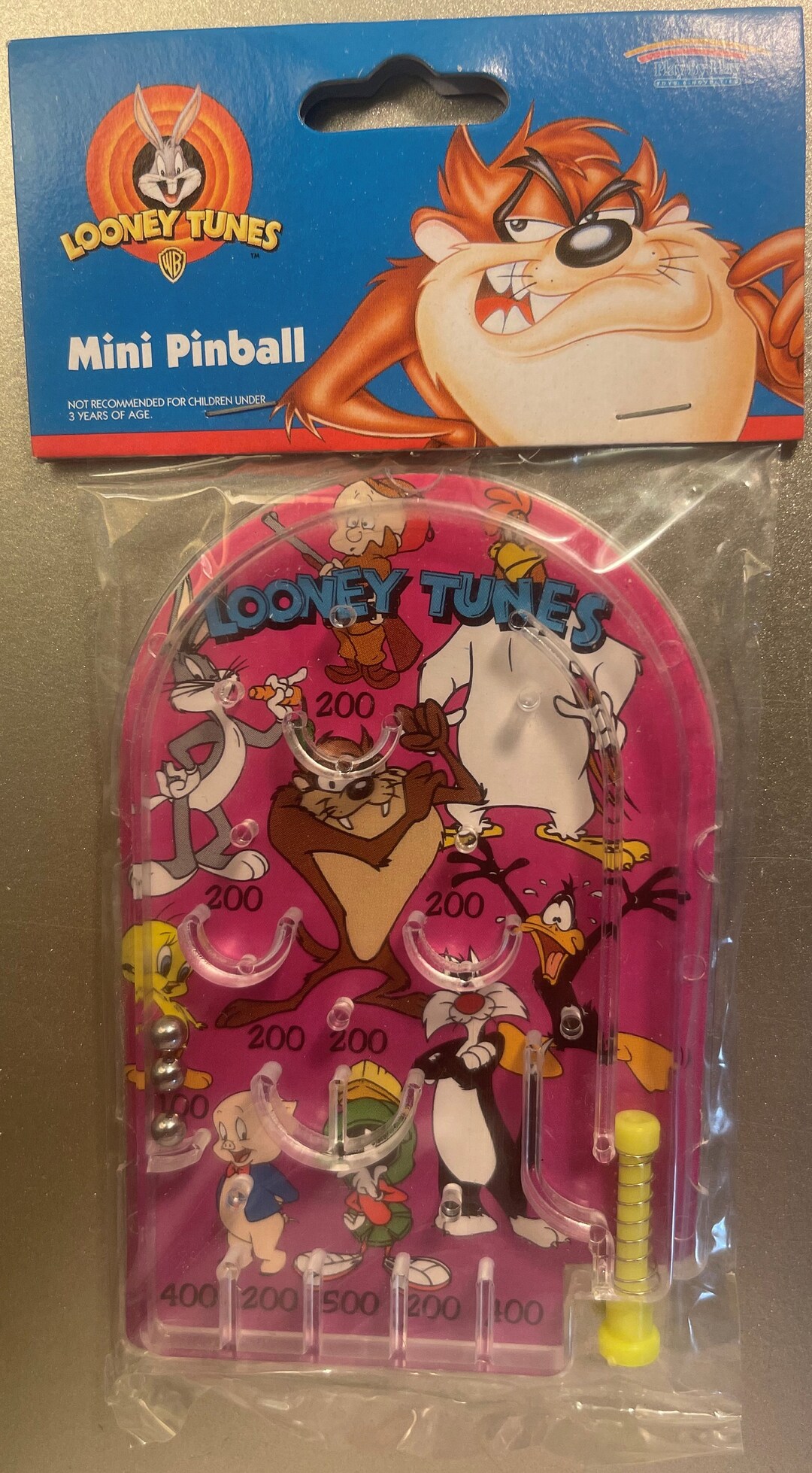 Vintage 1997 Looney Tunes Pinball Game, Bugs Bunny, Porky Pig, Daffy ...