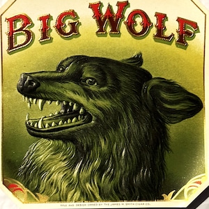 wolf tobacco tin Wolf Tobacco Tin