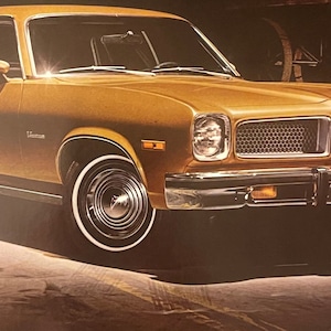 Vintage 1974 Pontiac Ventura Dealer Brochure, First Year With GTO, Pontiac, MI Vintage Advertisements Vintage and Antique Gifts