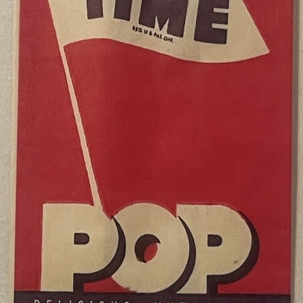 Vintage Jolly Time Popcorn Bag, World's Oldest Popcorn Company 1950s