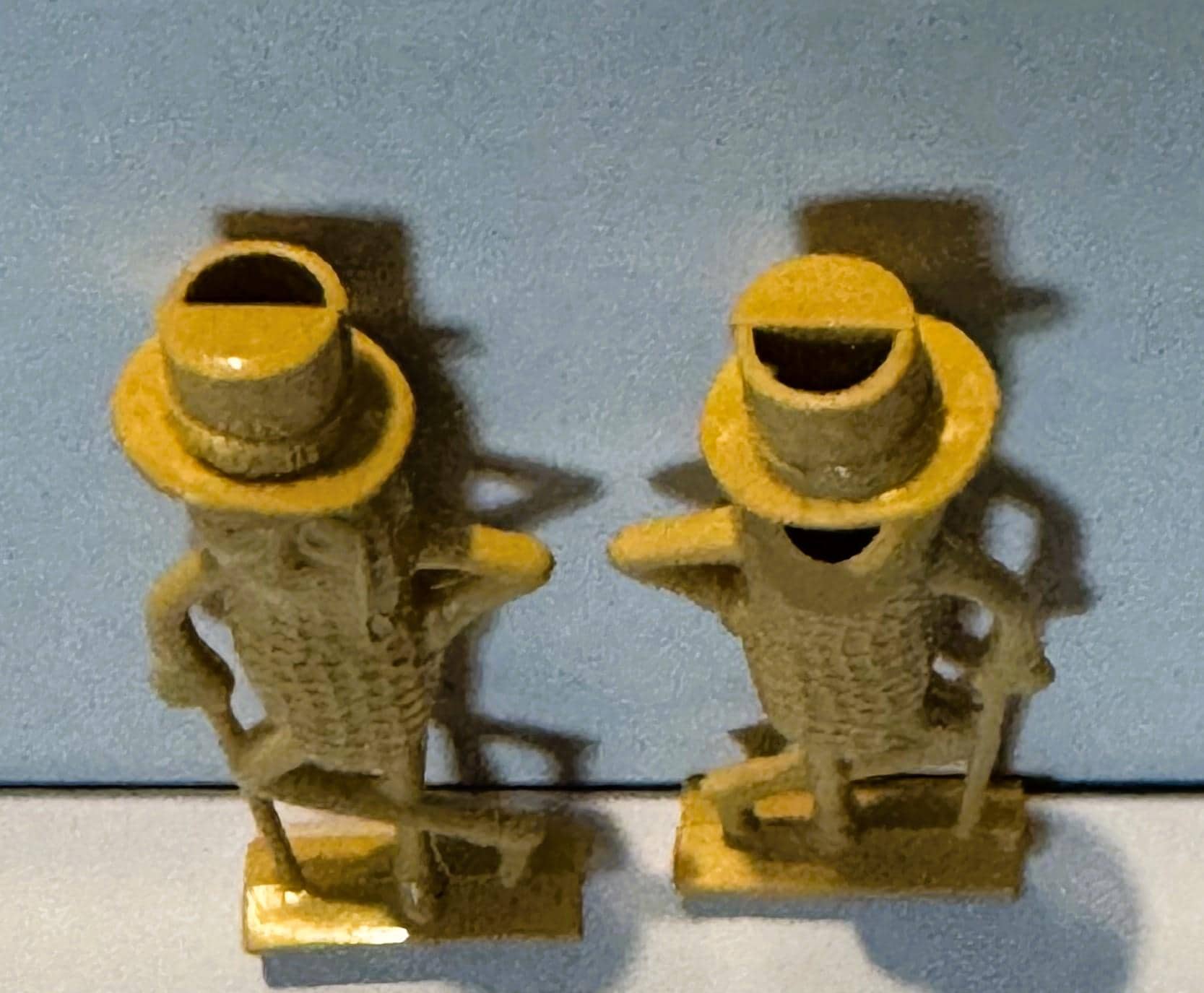Vintage Planters Mr Peanut Whistle Figures 1950s NOS Advertising