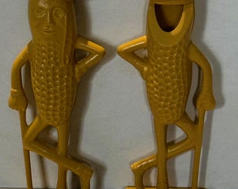 Vintage 1950s Planters Mr. Peanut Figural Whistle NOS Advertising
