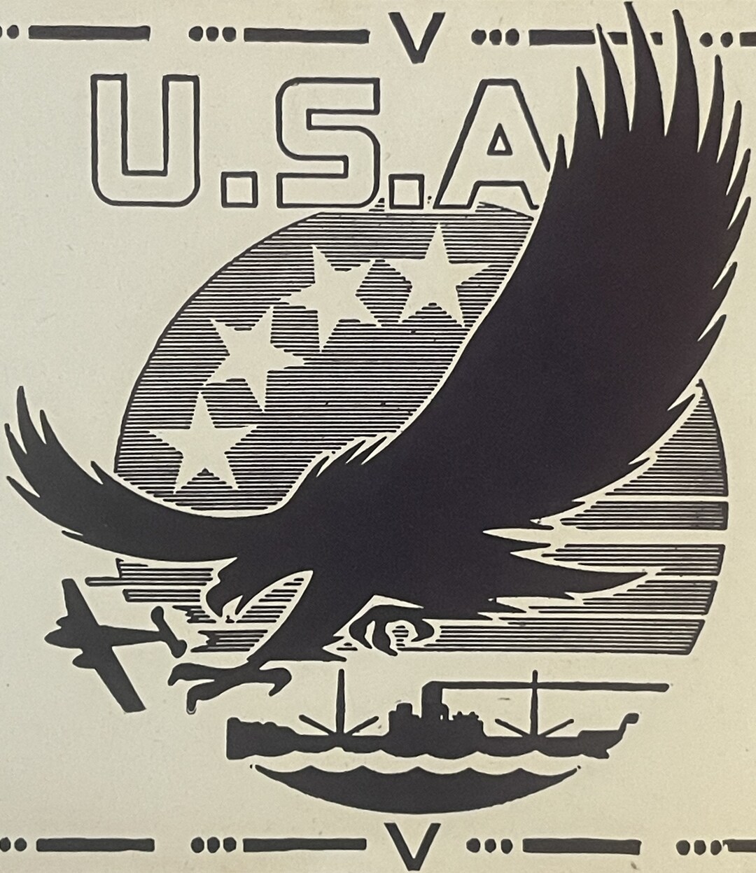 Isaac Labels Antique Vintage 1940s Isaac's Can Label, Ellendale, DE, Patriotic WWII ...
