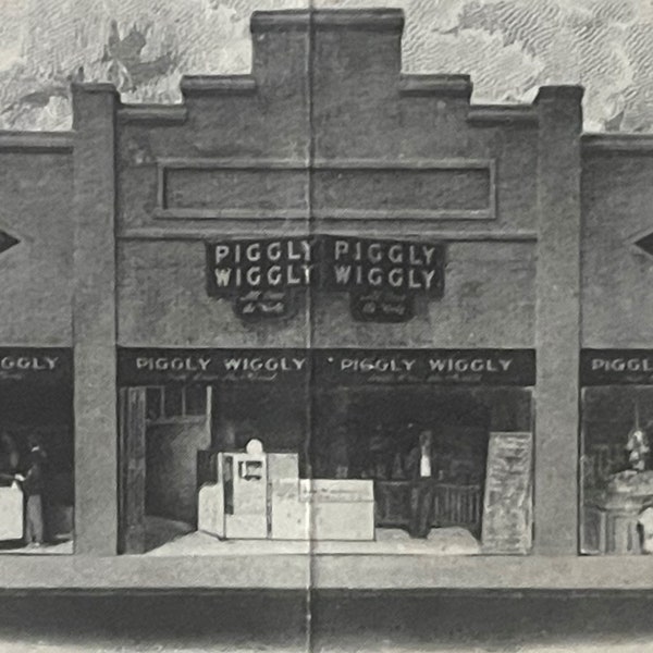 Rare 1926 Piggly Wiggly Stock Certificate, First Self Service Grocery Store!