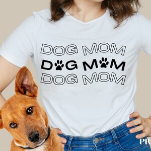 Dog Mom Svg Png Dog Mama Svg Dog Shirt Svg Cut File Dog Mama PNG Dog Lover Svg Dog Paw Svg Cut file for cricut Silhouette Digital Download