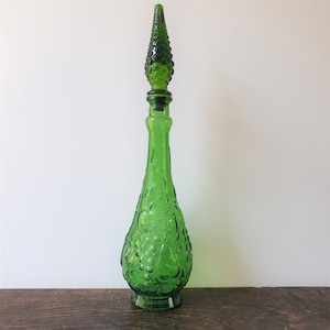 Mid Century Italian Empoli Genie Bottle