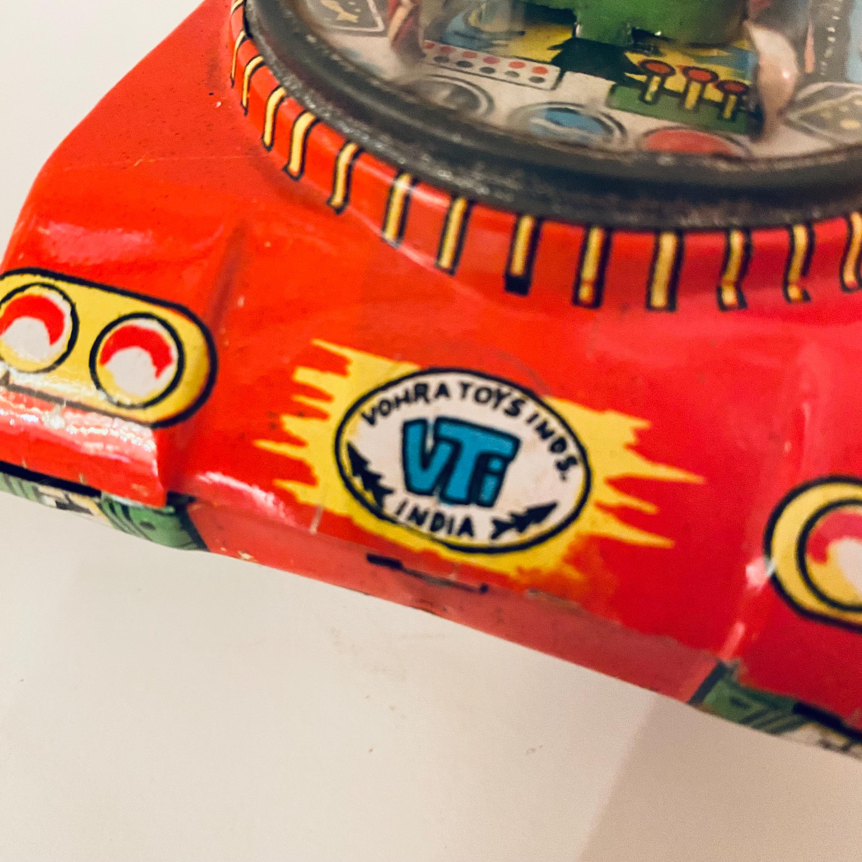 希少なブリキおもちゃの宇宙戦車 1960 年代インド製 - Vti - Etsy 日本