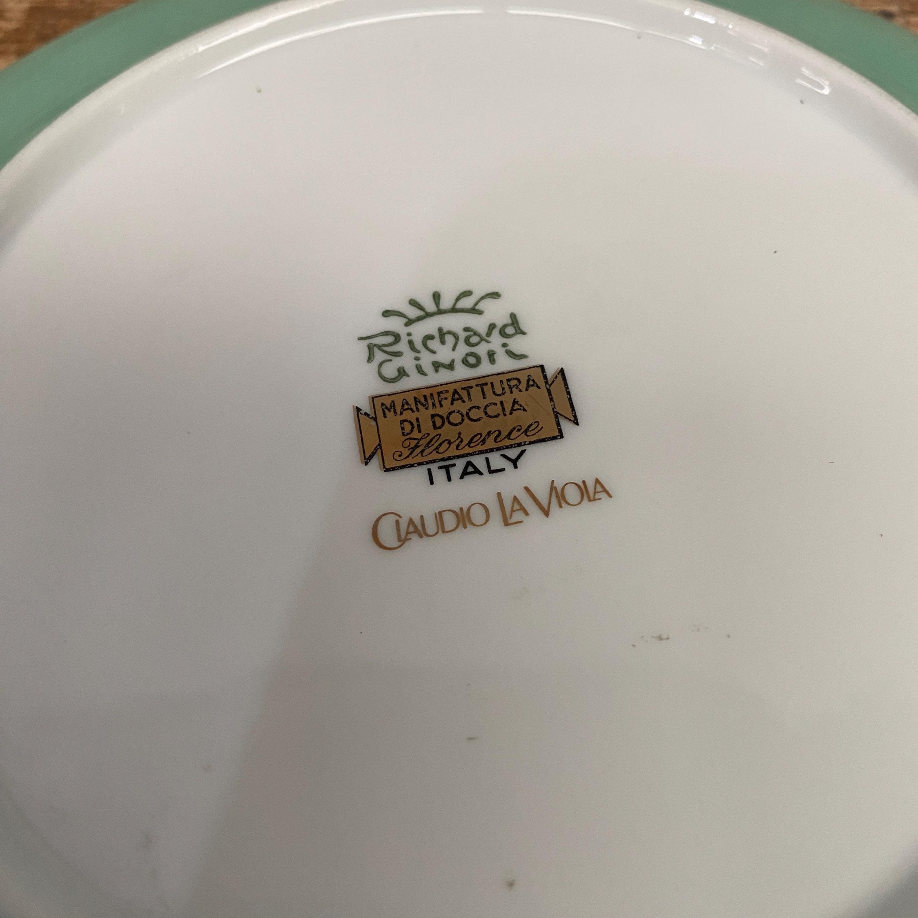 Claudio La Viola Richard Ginori Porcelain Dinnerware 1950's - Etsy