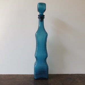 Mid Century Italian Empoli Genie Bottle