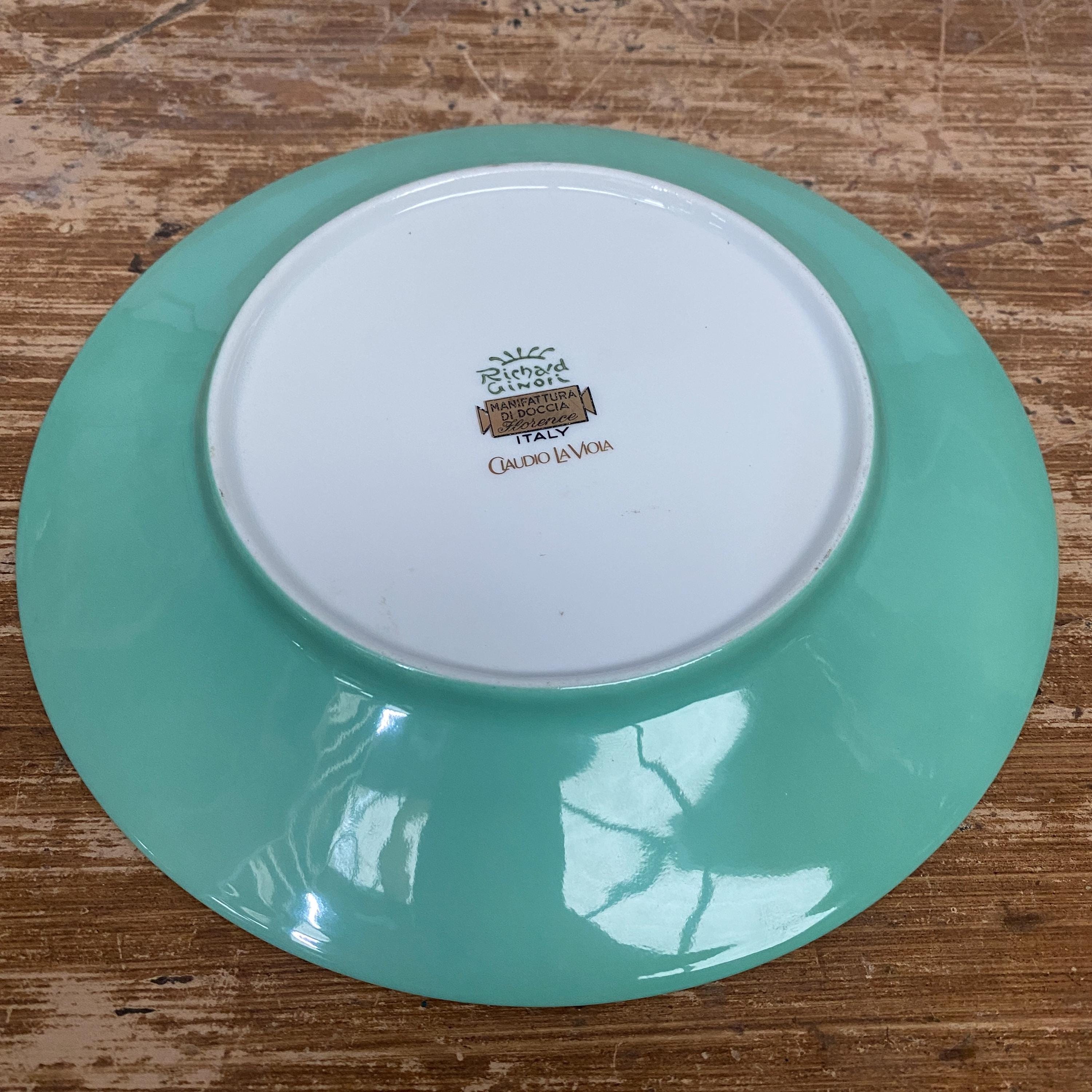 Claudio La Viola Richard Ginori Porcelain Dinnerware 1950's - Etsy