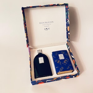 Vintage Paris Parfume BOURJOIS Eau de Cologne and Soap Gift set 1950&#39;s