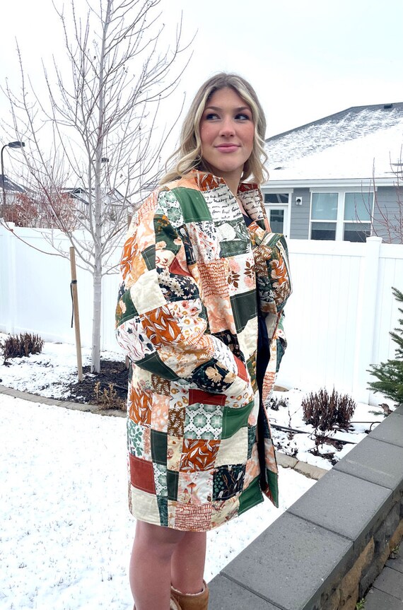 ★ITMICHAA★Cashmere Blended Handmade Quilting Coat Quilt Coats | Mommy and Me | Ready to Ship – The Path Less