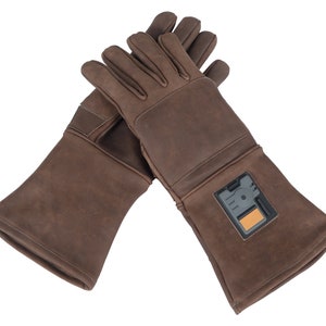 Cal Kestis Jedi  Star War Inspired Leather Gloves