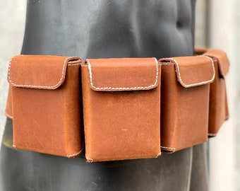 Boba Fett inspired Leather Belt