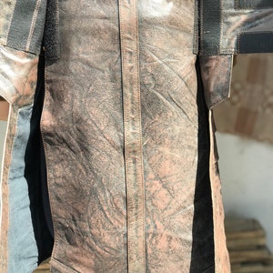 The Mandalorian inspired Armorer Leather Skirt image 4