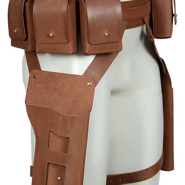 Boba Fett Custom Concept Leather Belt