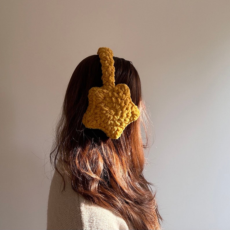 Crochet Star Earmuff Pattern: Beginner-friendly (PDF Pattern) - Etsy